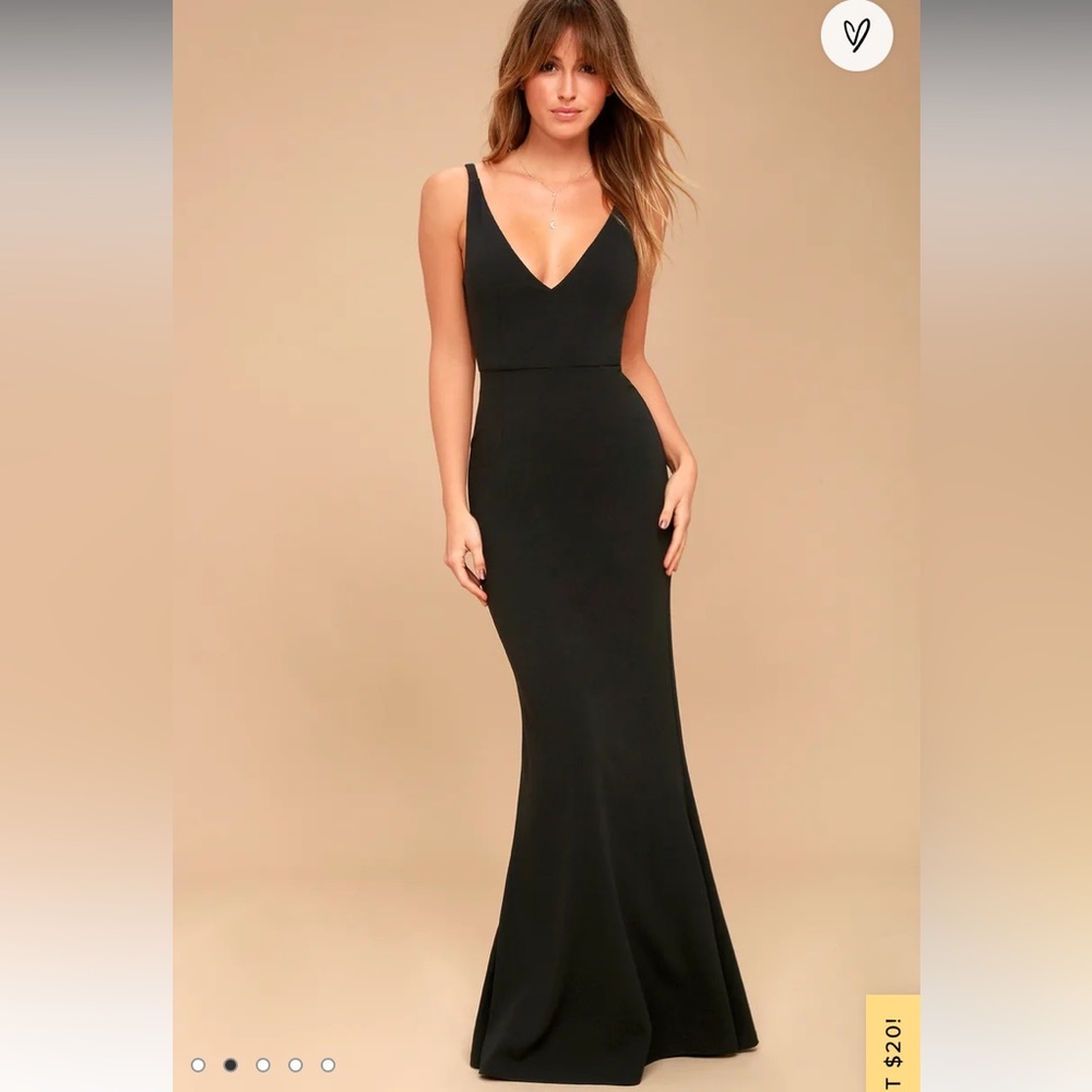 Melora Black Sleeveless Maxi Dress